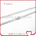 Stainless steel floating locket chain necklace